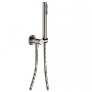 Isabella Hand Shower, Round Plate, Brushed Nickel